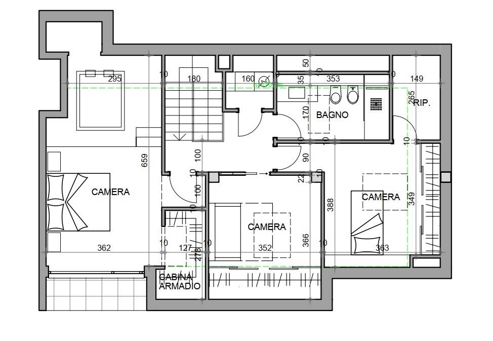 Sleeping Area Floor Plan